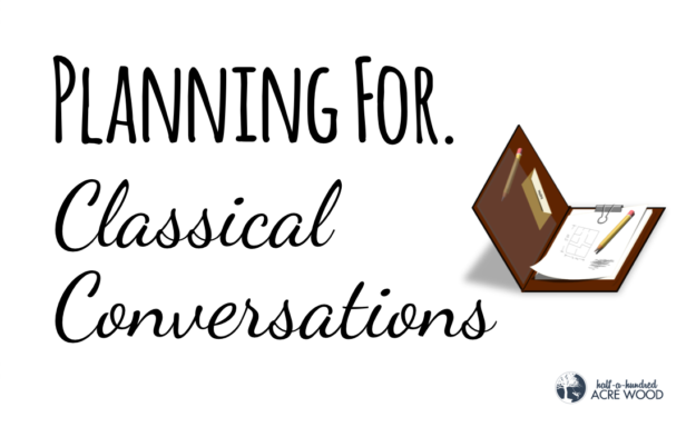 Planning for Classical Conversations