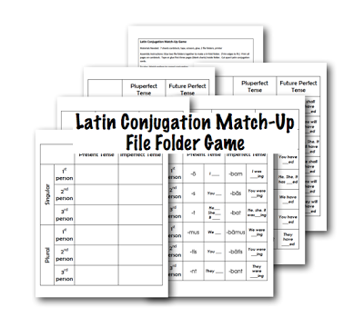 Latin Word Endings Chart