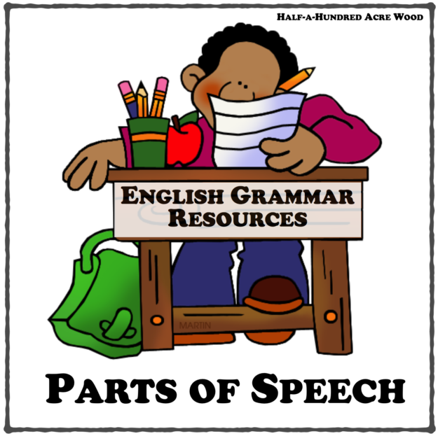 parts of speech cartoons