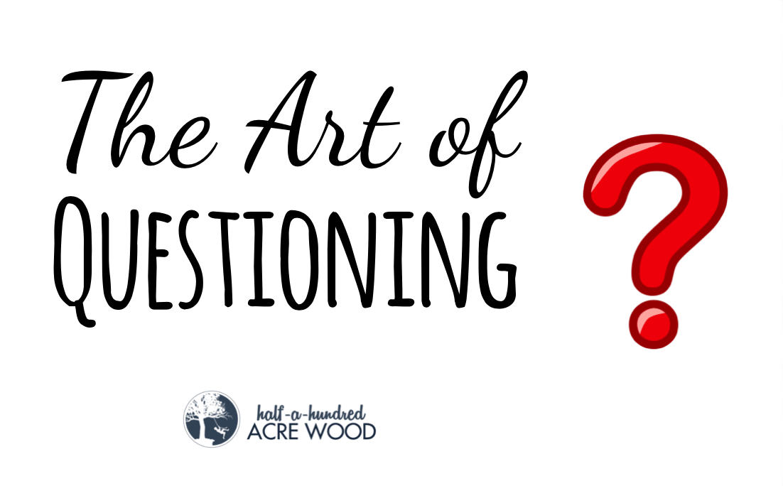 The art of questioning half a hundred acre wood