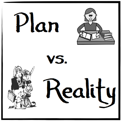 The Plan vs. Reality : Half a Hundred Acre Wood