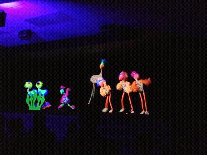Blacklight Puppet Ministry Half a Hundred Acre Wood