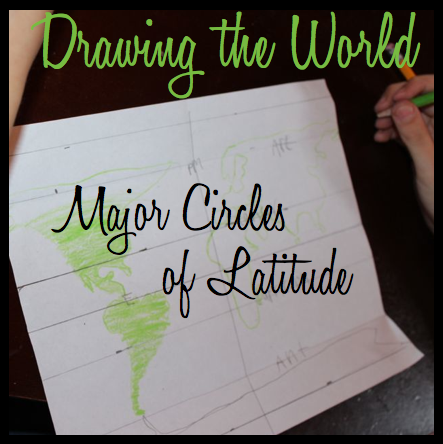 Drawing the World Free-Hand: Major Circles of Latitude : Half a ...