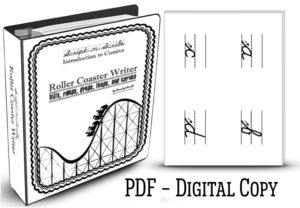 Cursive Letters - Roller Coaster Writer PDF