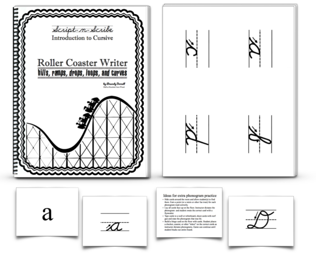 Printable Exploration of All 50 States Cursive Workbook for Kids Ages 8-12  