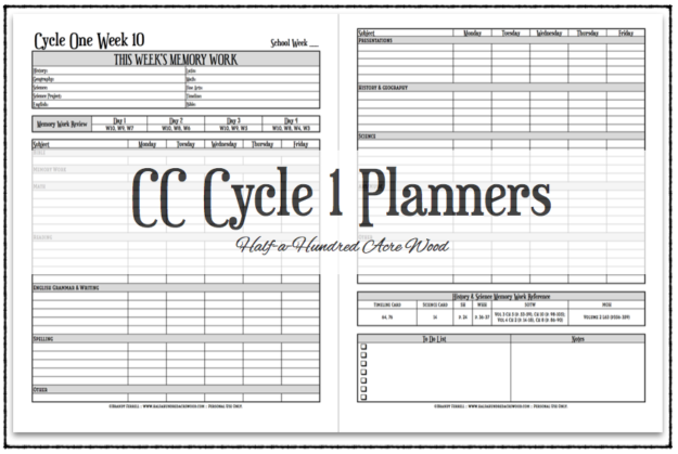 CC Cycle 1 Planner