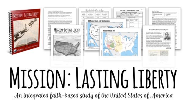 Mission Lasting Liberty curriculum plan