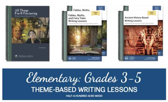 Theme-Based Writing Lessons : Half a Hundred Acre Wood