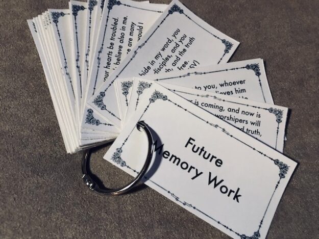 Scripture Memory Work Cards