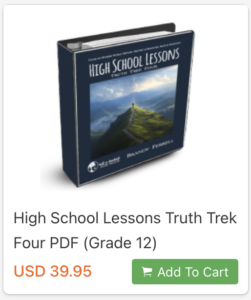 Truth Trek Four Lesson Plans
