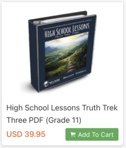 Truth Trek Three Lesson Plans