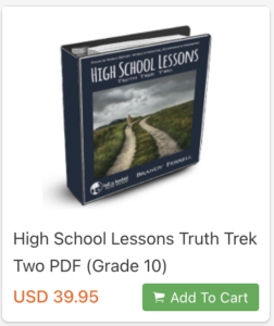 Truth Trek Two High School Lesson Plans